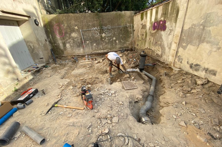 renovation reseaux assainnissement Montpellier